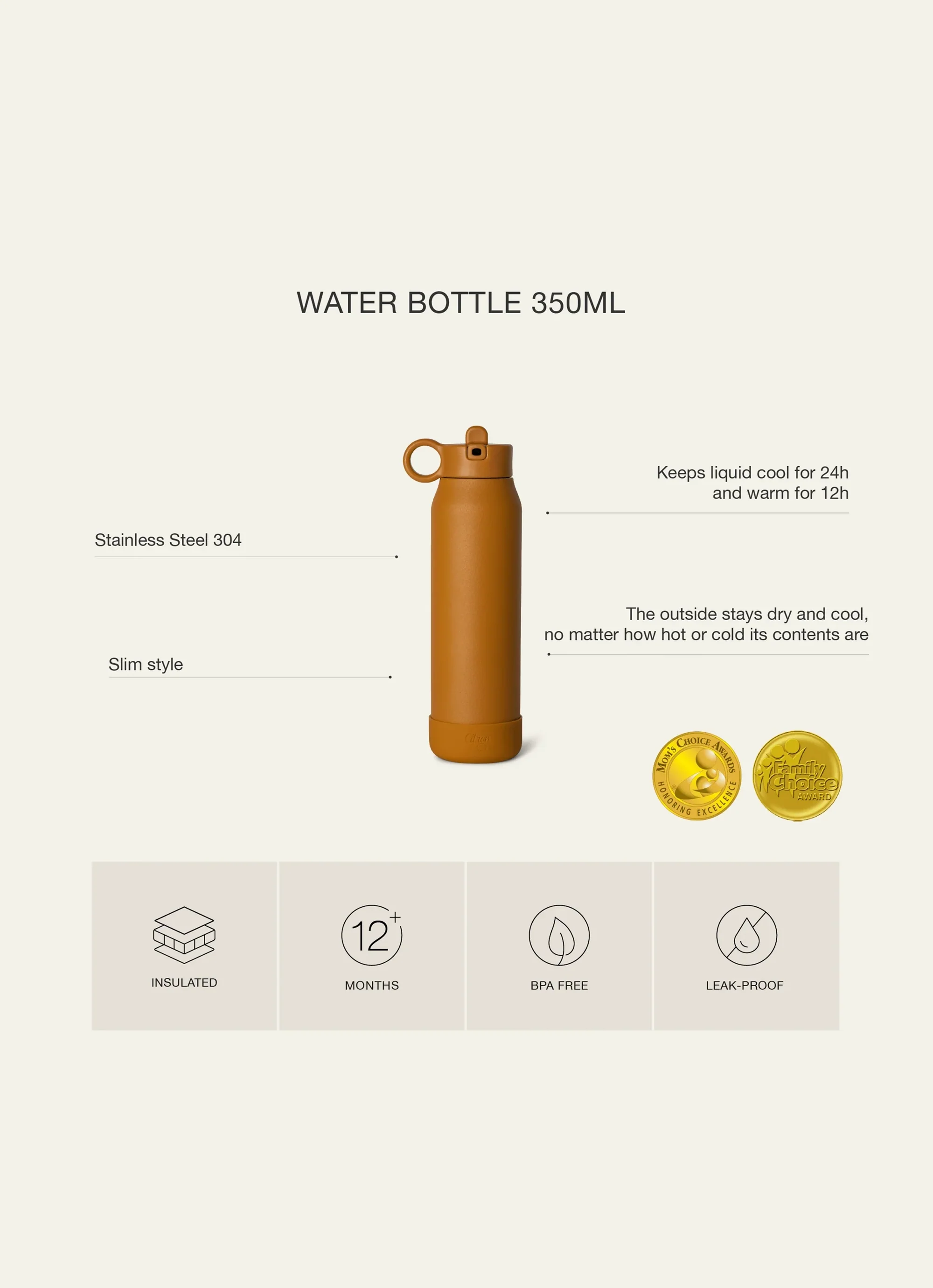 350ml Insulated Water Bottle - Vehicles - Image 8