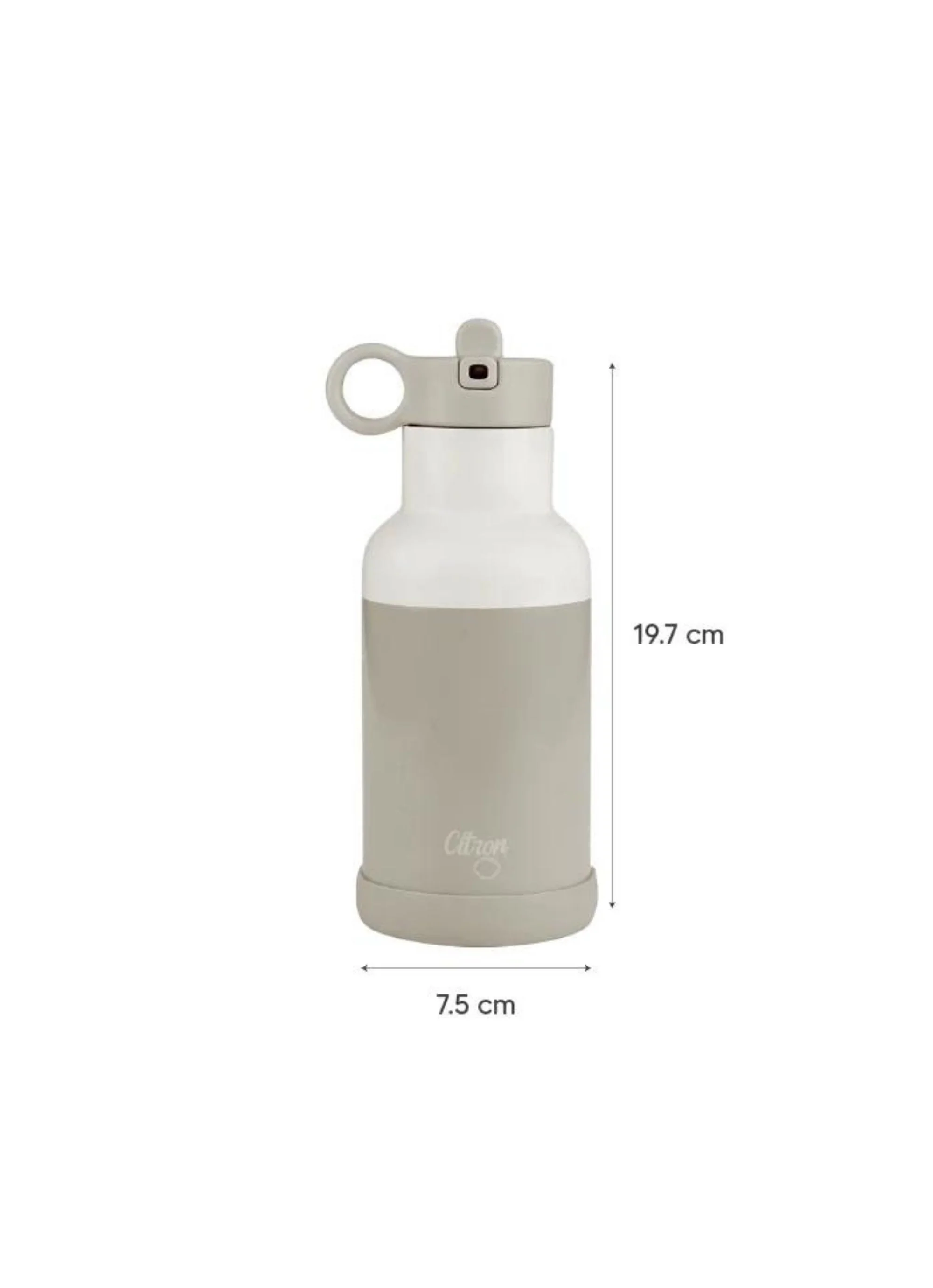 350ml Insulated Water Bottle - Lemon - Image 7