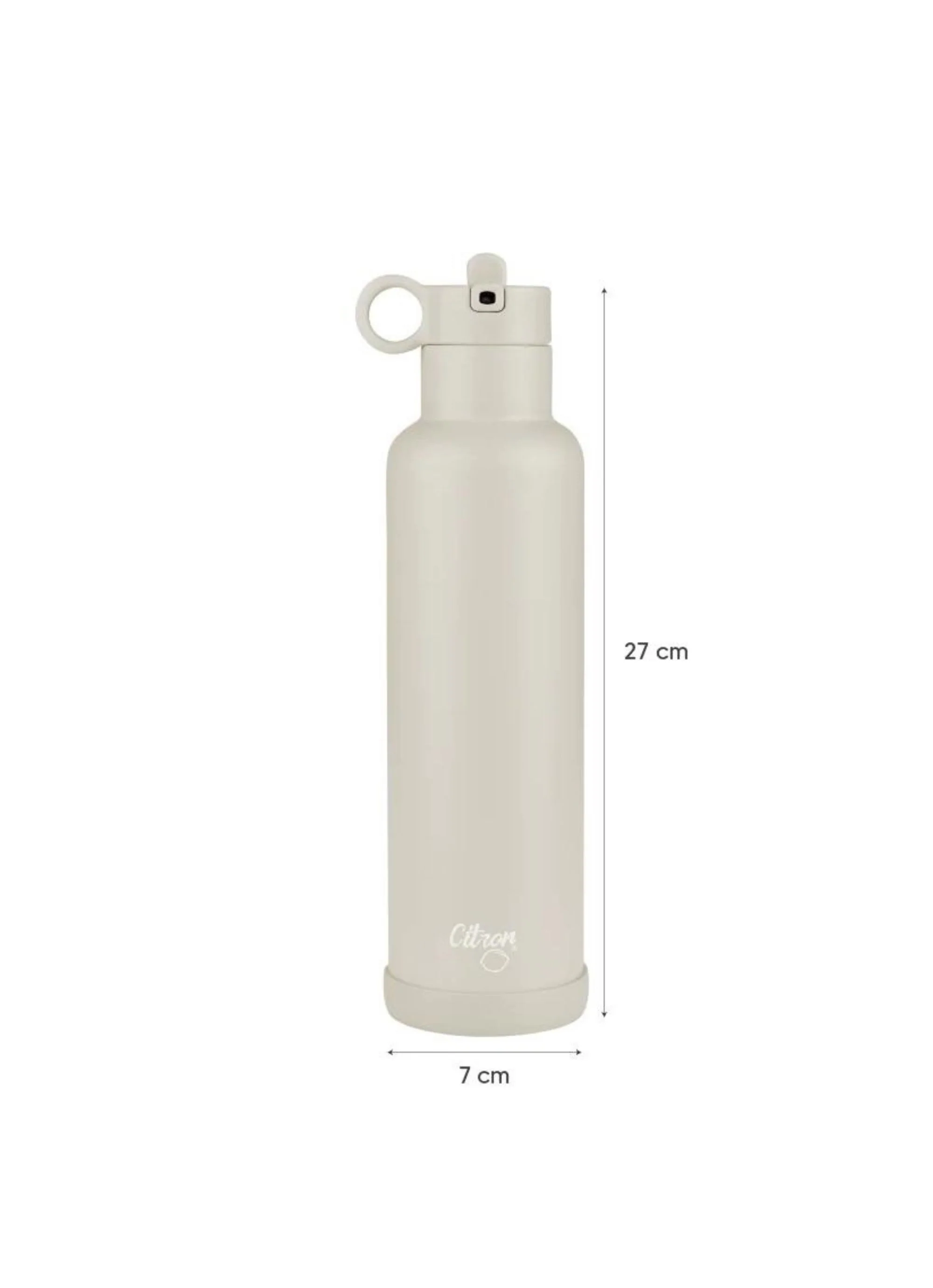 750ml Insulated Water Bottle - Black - Image 7